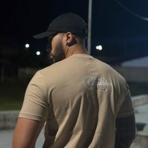 Camisa 007 Beje tam. (M)