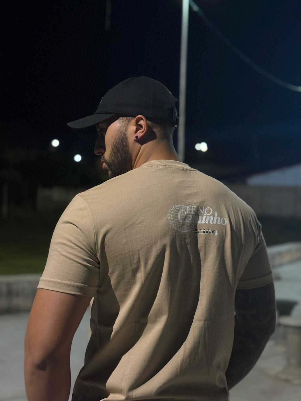 Camisa 007 Beje tam. (M)