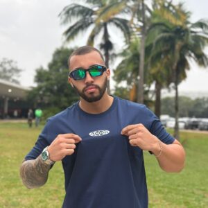 Camisa 007 Azul tam. (GG)