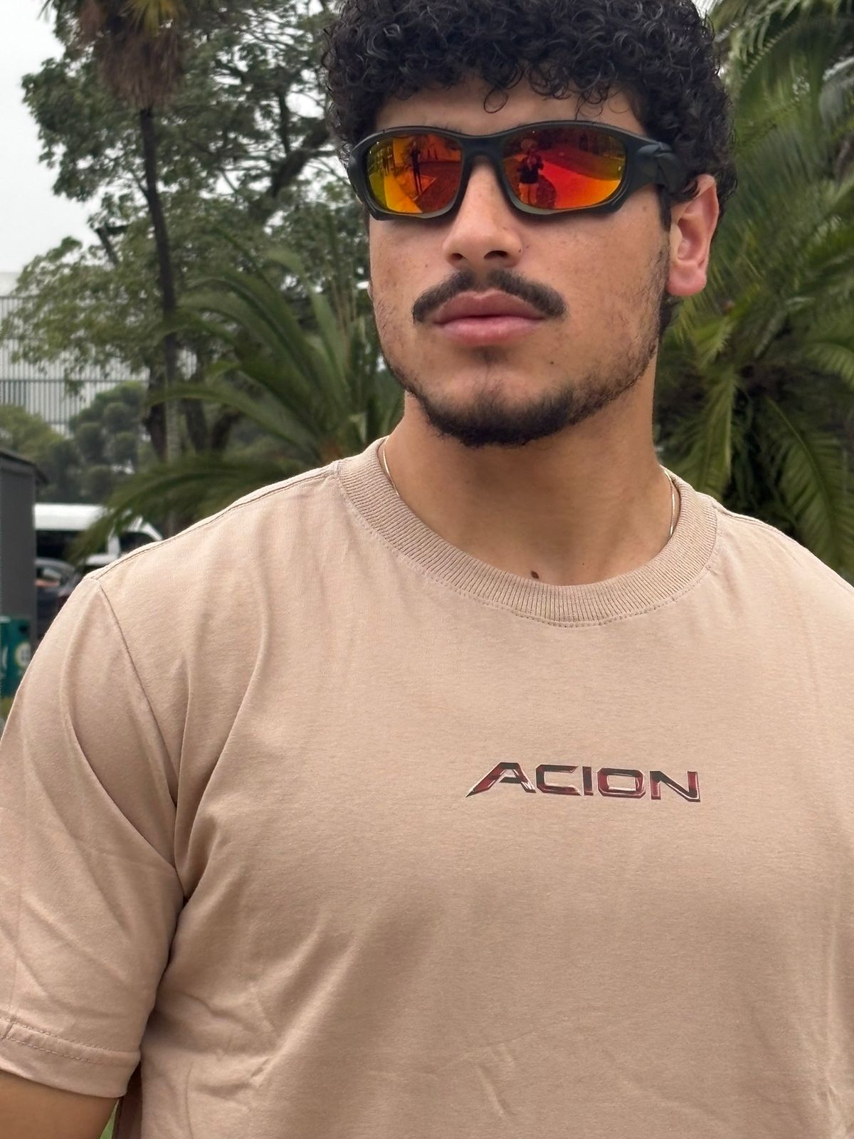 Camisa 001 Beje tam. (GG) - Imagem 3