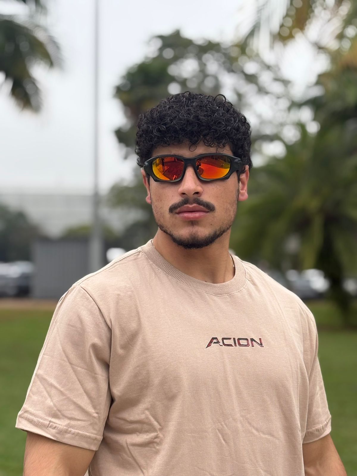 Camisa 001 Beje tam. (GG) - Imagem 2