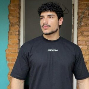 Camisa 016 Preta tam.(P)